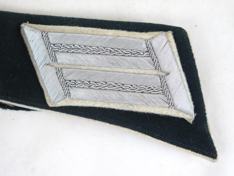 WW2 German army infantry officers Waffenrock collar