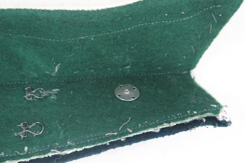 WW2 German army infantry officers Waffenrock collar
