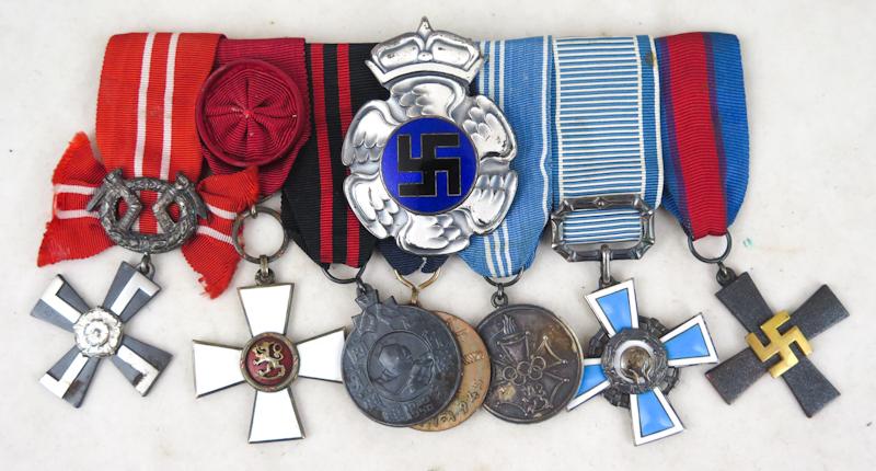 WW2 Finnish Air Force pilot set