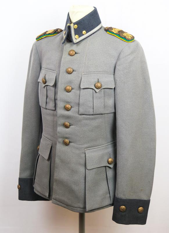 Pre-war Finnish army officers M/1922 tunic - Named Jäger troop officer