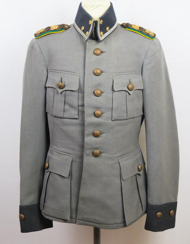 Pre-war Finnish army officers M/1922 tunic - Named Jäger troop officer