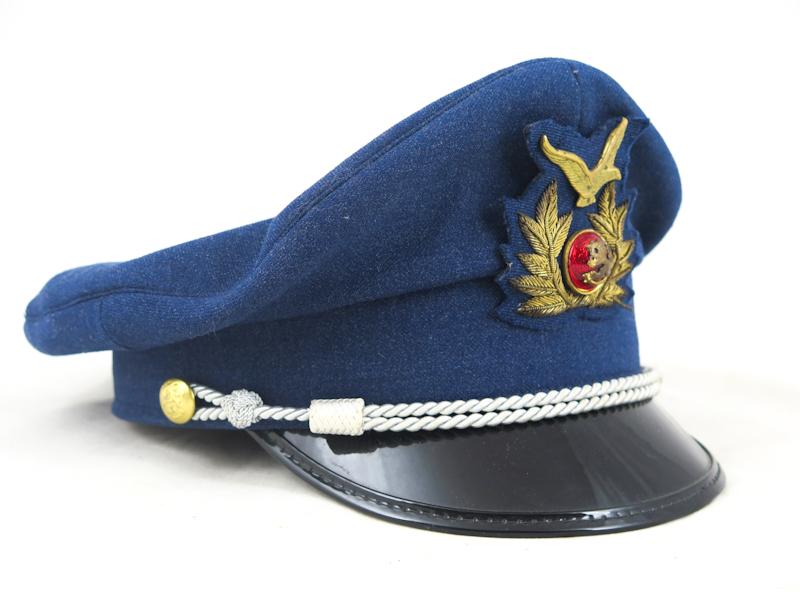 Post-war Finnish air force officers M/49 visor cap