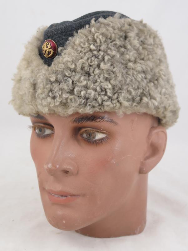 Pre-war Finnish M/1922 officers fur cap