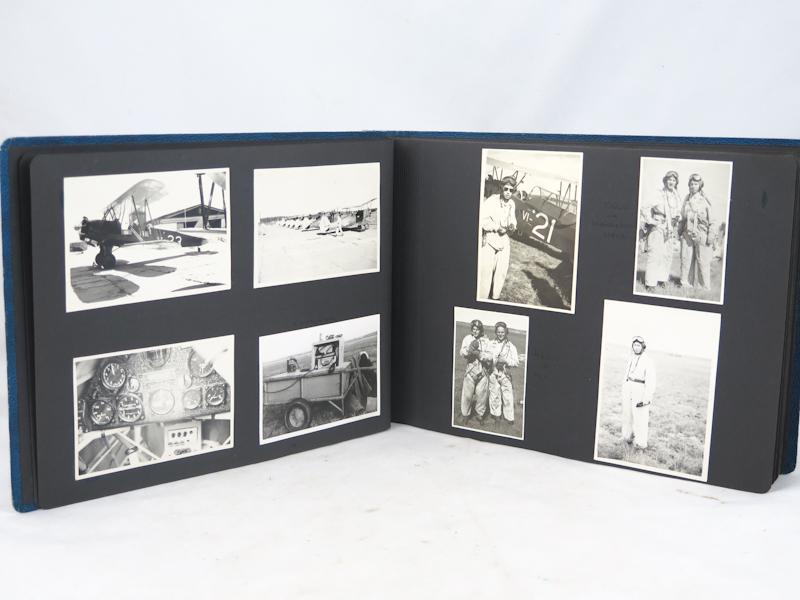 Post-war Finnish air force flight reserve officer course photo album