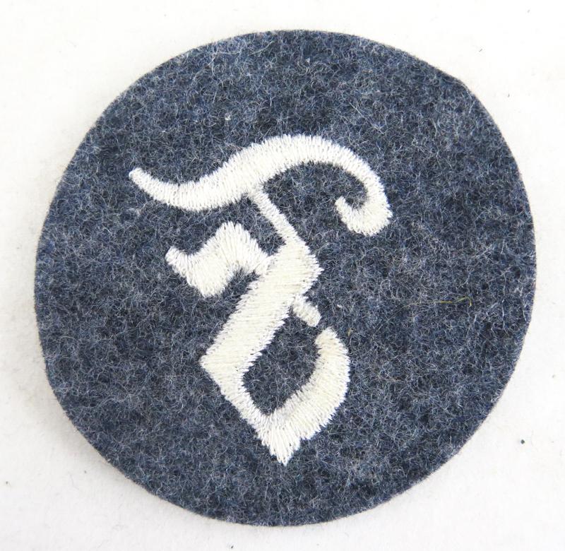 WW2 German Luftwaffe ordnance personnel Feuerwerker trade patch