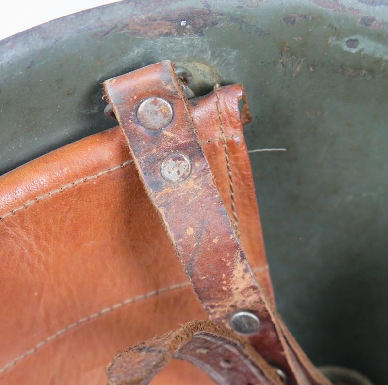 WW2 Finnish army M40 Wärtsilä steel helmet - 69W