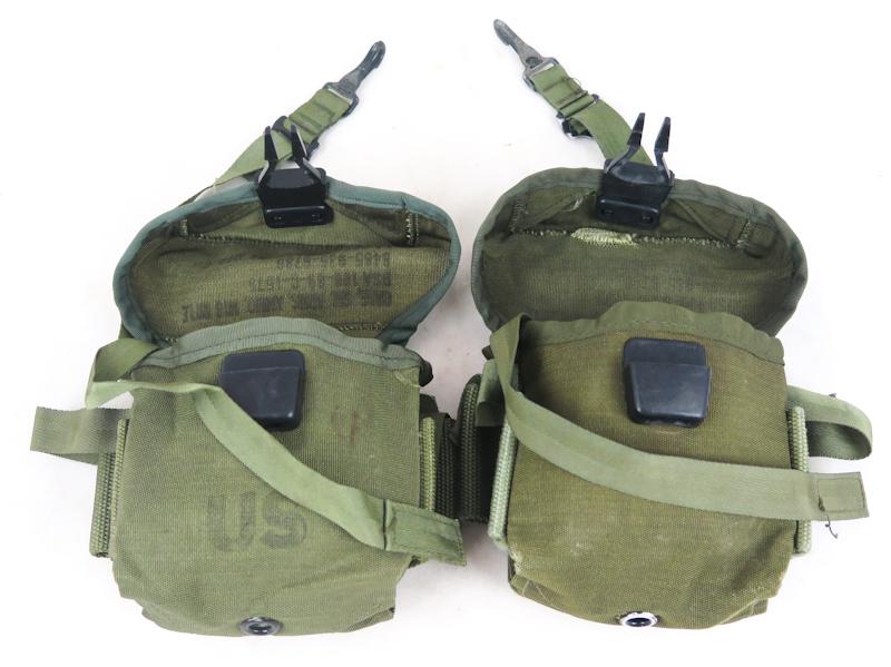 Cold war Vietnam US army M1967 M16 20 round mag pouch - 1969