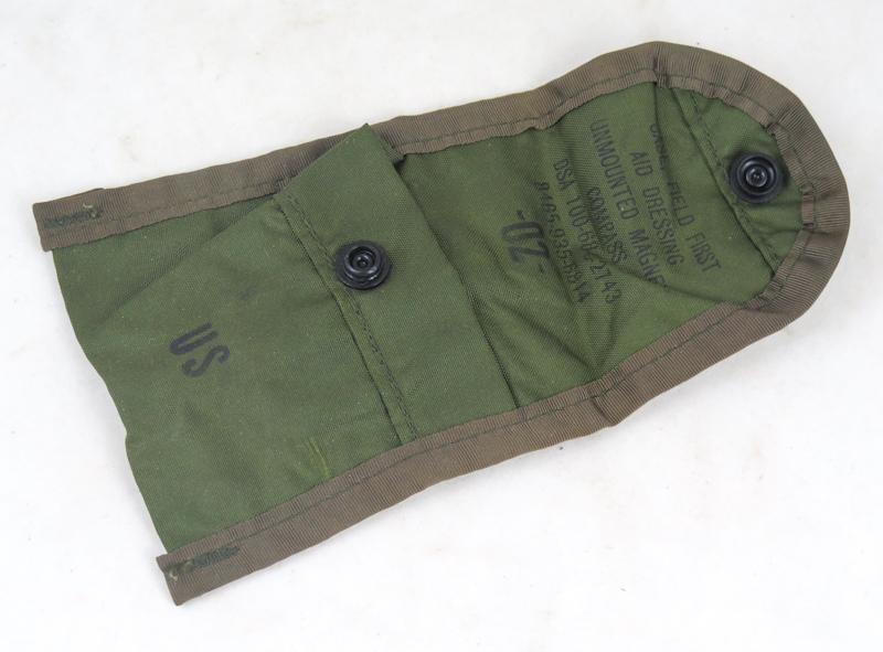 Cold War Vietnam M1967 compass and 1st aid pouch - 1968