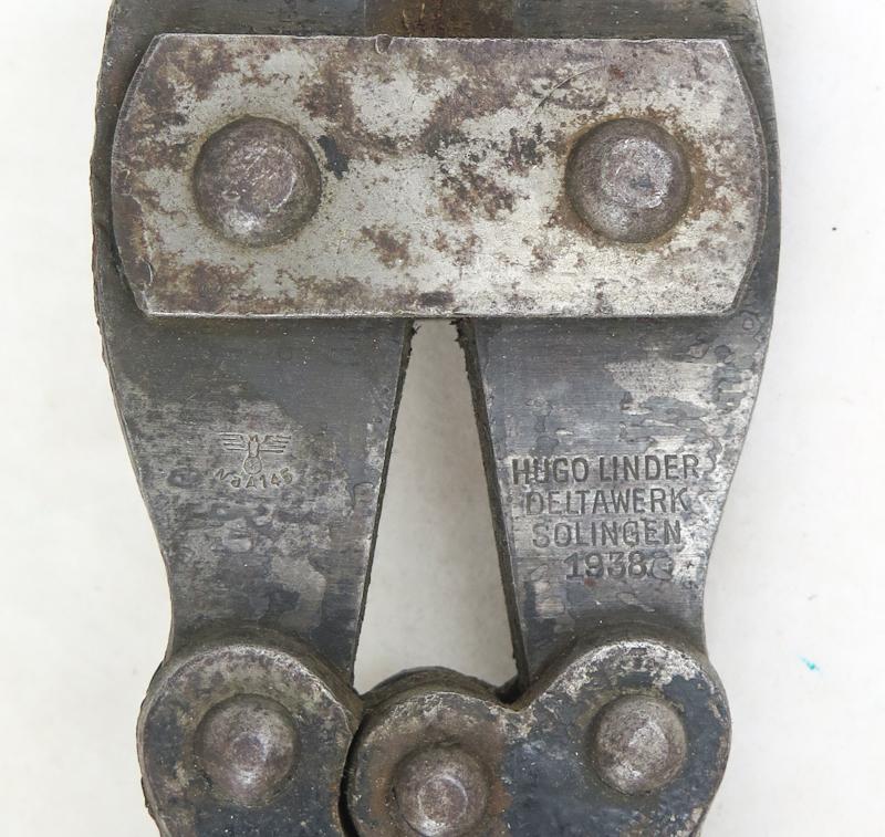 WW2 German Wehrmacht/Waffen-SS Wire cutters long model - 1938