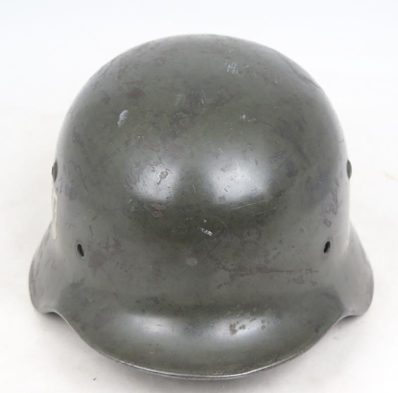WW2 German Waffen-SS M35 steel helmet - Q64
