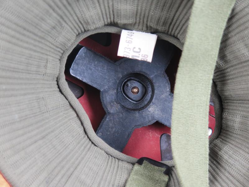 Cold-war British army Mk4/5 steel helmet