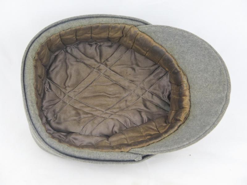 WW2 Finnish army artillery officers M36 field cap - winter version