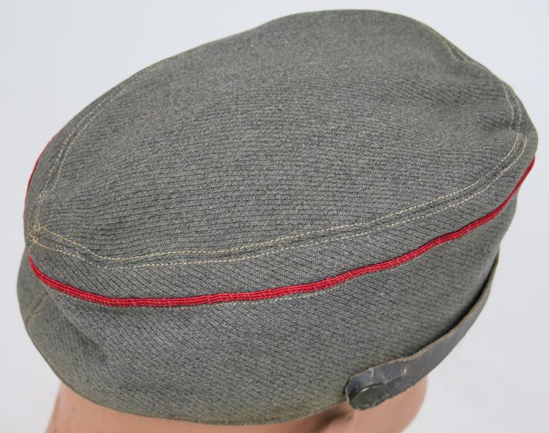 WW2 Finnish army artillery officers M39 summer cap
