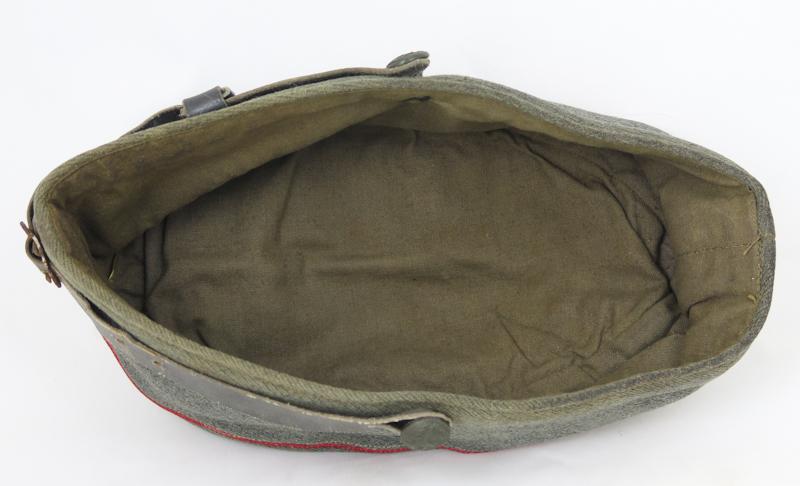 WW2 Finnish army artillery officers M39 summer cap