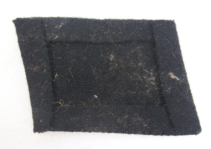 WW2 German black collar tab - finnish made