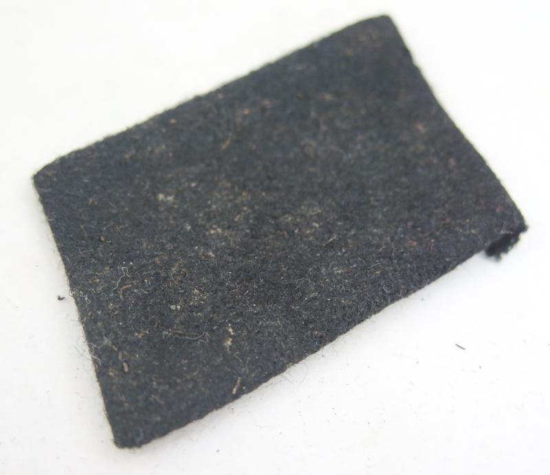 WW2 German black collar tab - finnish made