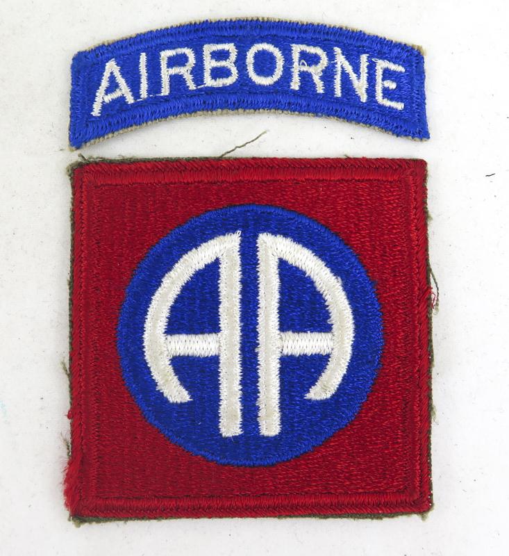 WW2 US army 82nd Airborne division shoulder patch
