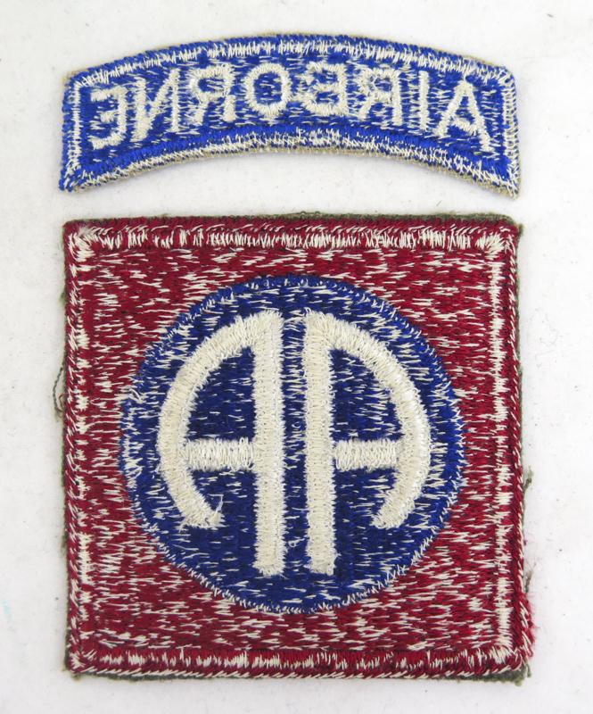 WW2 US army 82nd Airborne division shoulder patch