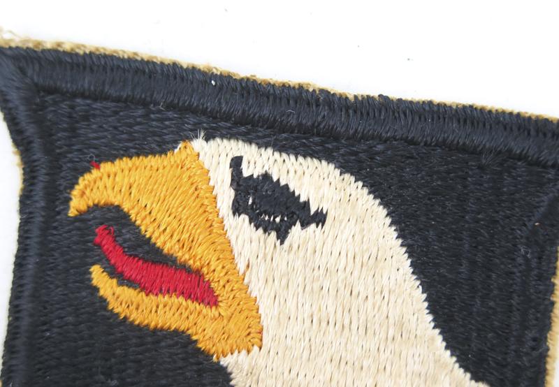 WW2 US army 101 Airborne division shoulder patch -type 1