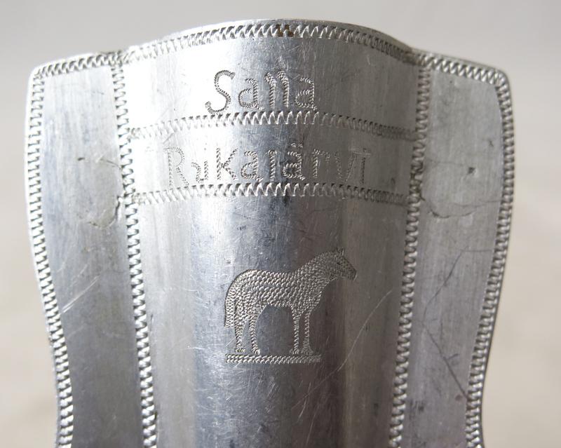 WW2 Finnish trench art sheath - Salla-Rukajärvi 1942