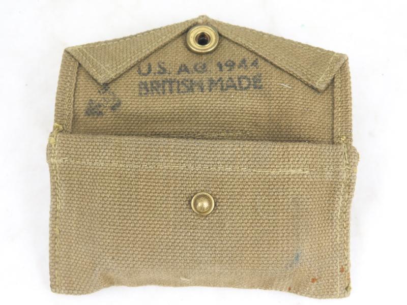 WW2 US army M1942 1st aid pouch - British made 1944