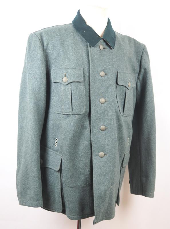 WW2 German Wehrmacht/Waffen-SS M36 field jacket ex-finnish army - BIG size