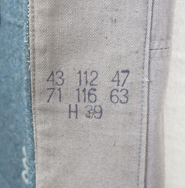 WW2 German Wehrmacht/Waffen-SS M36 field jacket ex-finnish army - BIG size