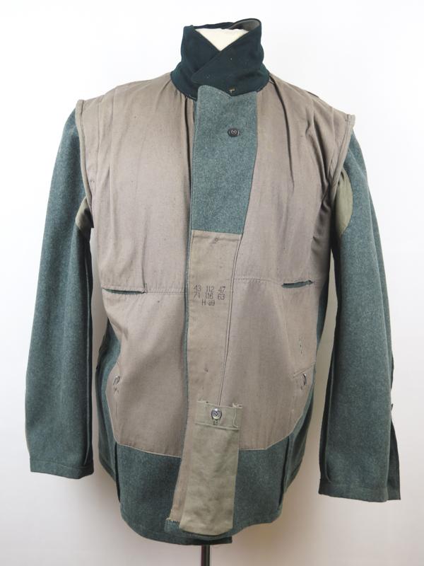 WW2 German Wehrmacht/Waffen-SS M36 field jacket ex-finnish army - BIG size