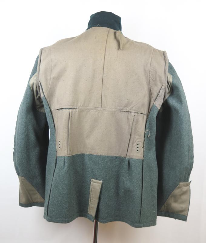 WW2 German Wehrmacht/Waffen-SS M36 field jacket ex-finnish army - BIG size