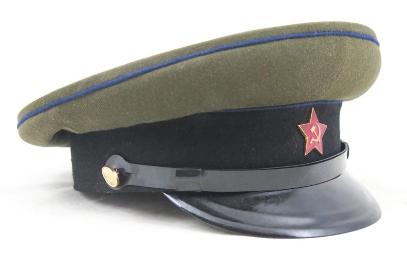 Cold war Soviet army M1955 visor cap technical troops 1965