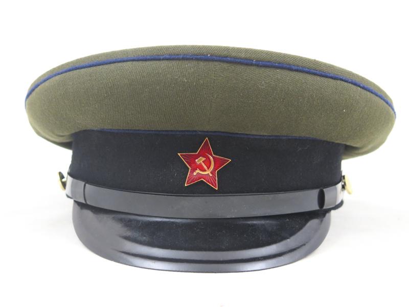 Cold war Soviet army M1955 visor cap technical troops 1965