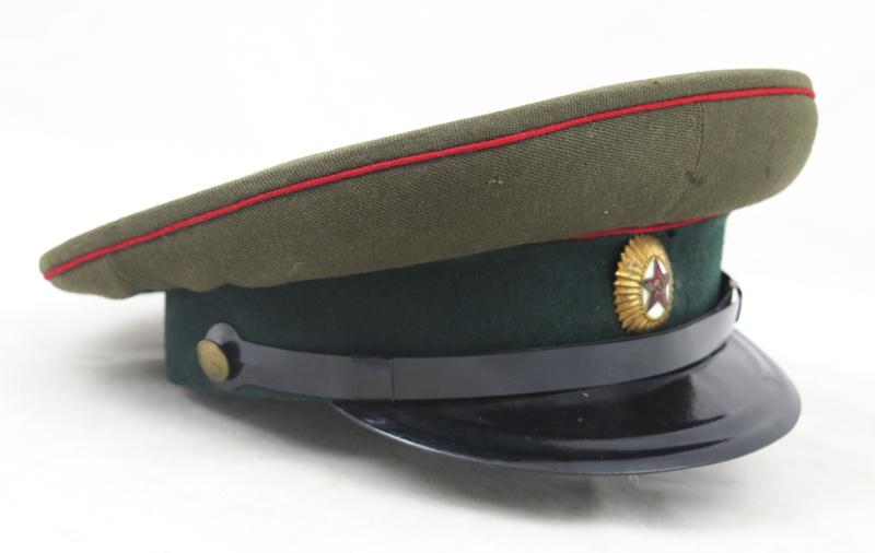 Cold War Soviet army M1955 Medical Vetenerian Admin branch officers visor cap