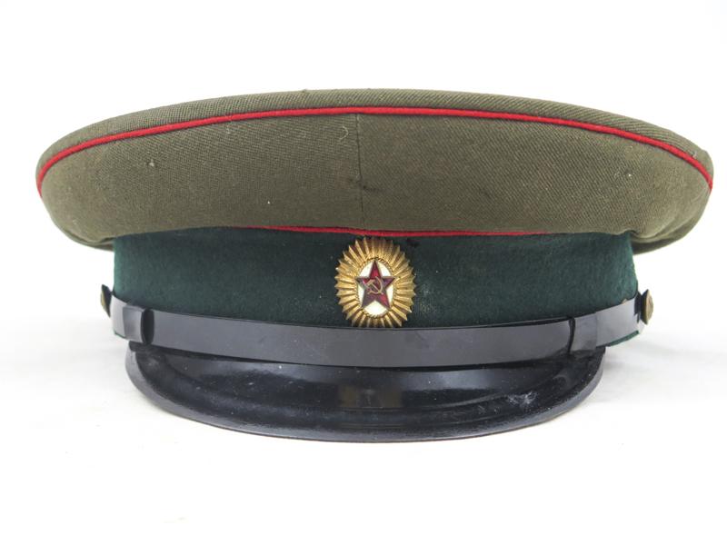 Cold War Soviet army M1955 Medical Vetenerian Admin branch officers visor cap