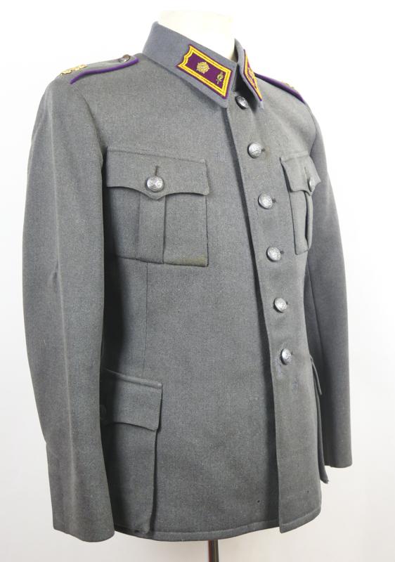 WW2 Finnish army M36 field jacket - signals engineer major