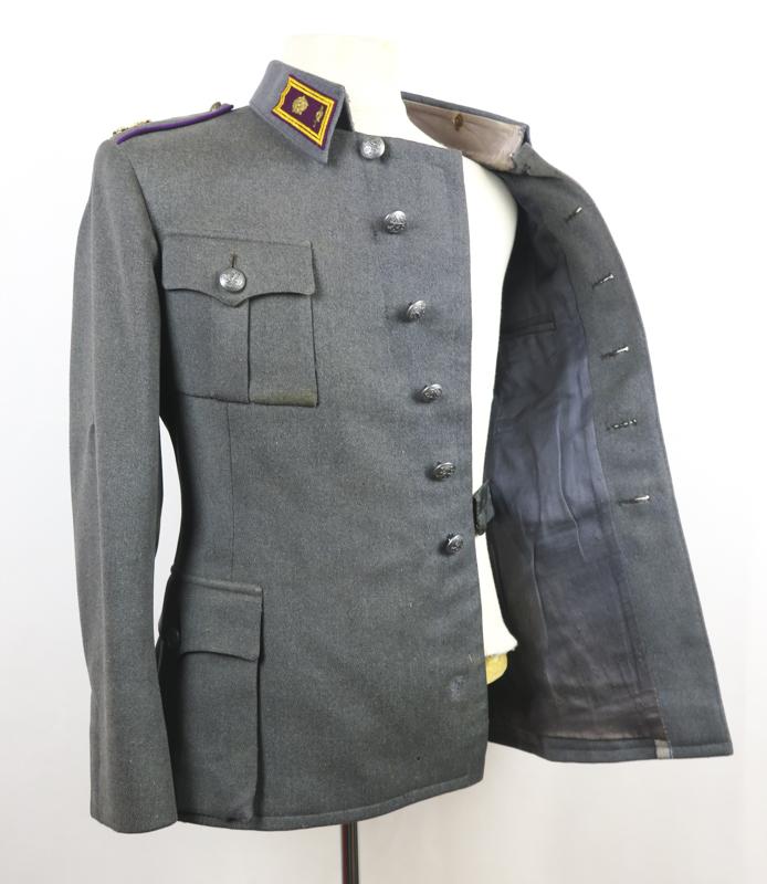 WW2 Finnish army M36 field jacket - signals engineer major