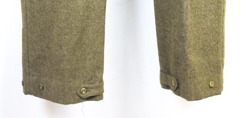 WW2 British Pattern 37 trousers - early pattern