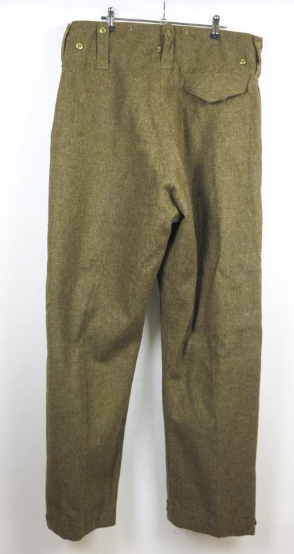 WW2 British Pattern 37 trousers - early pattern