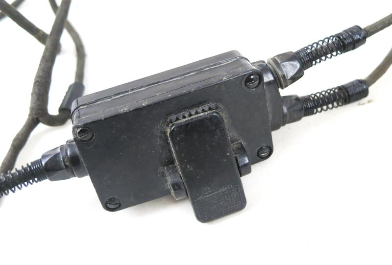 .WW2 German Luftwaffe FLAK artillery head set - 1943