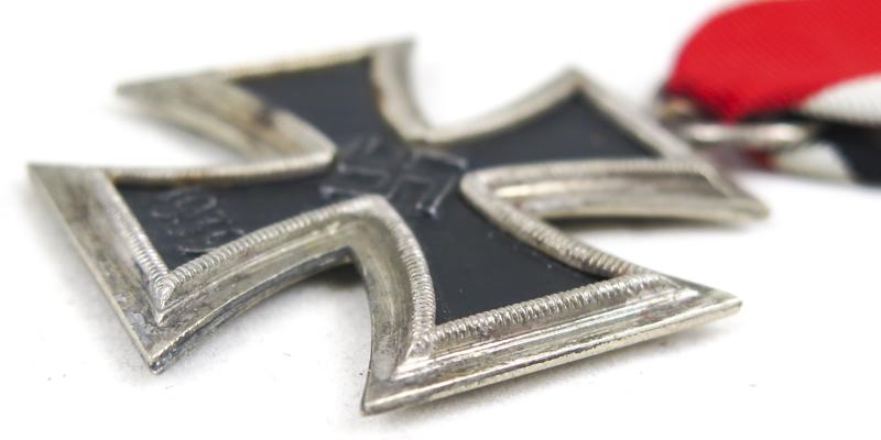 WW2 German iron cross 2nd class - S.Jablonski