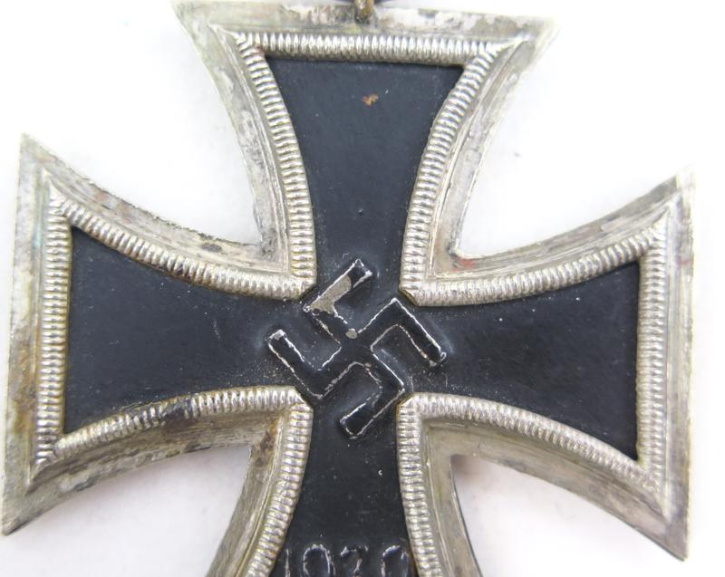 WW2 German iron cross 2nd class - S.Jablonski