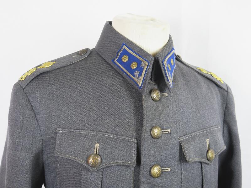 WW2 Finnish army supply lieutenant M36 field jacket