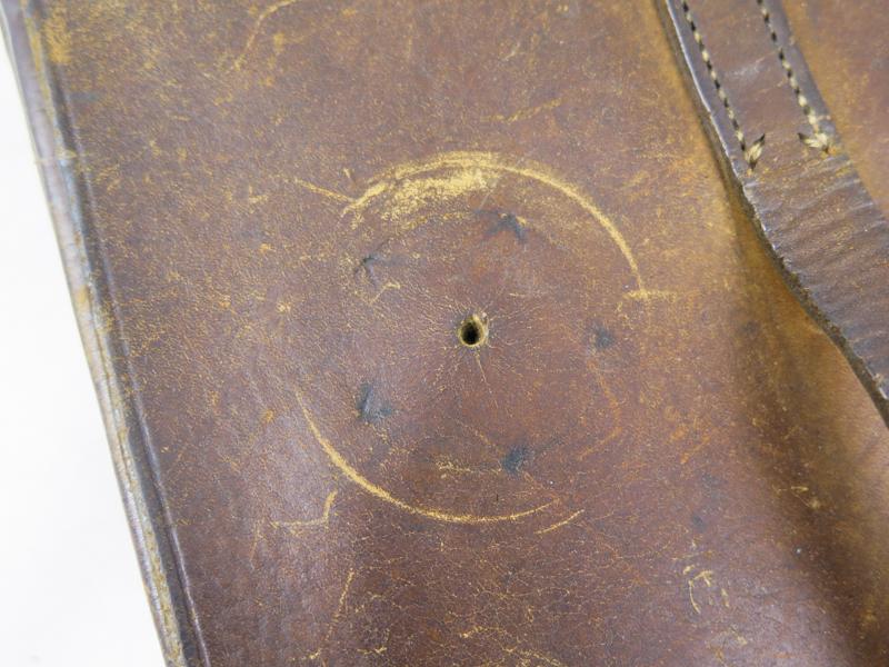 WW2 Soviet officers map case