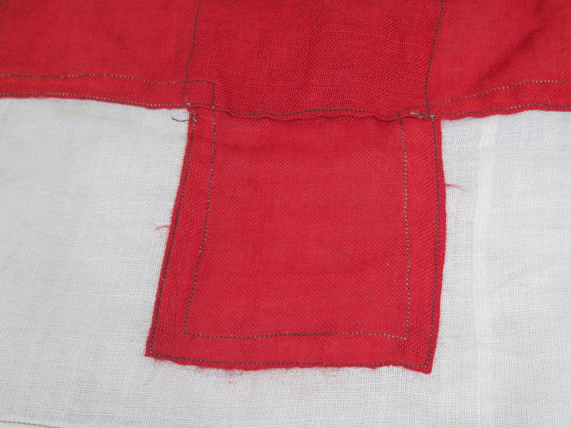 WW2 Finnish medical first-aid station banner
