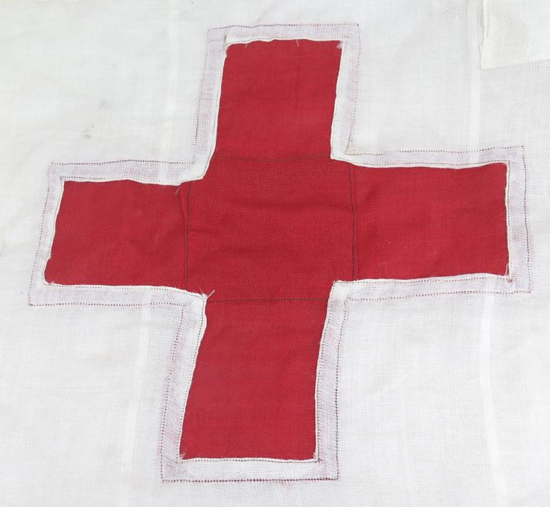 WW2 Finnish medical first-aid station banner