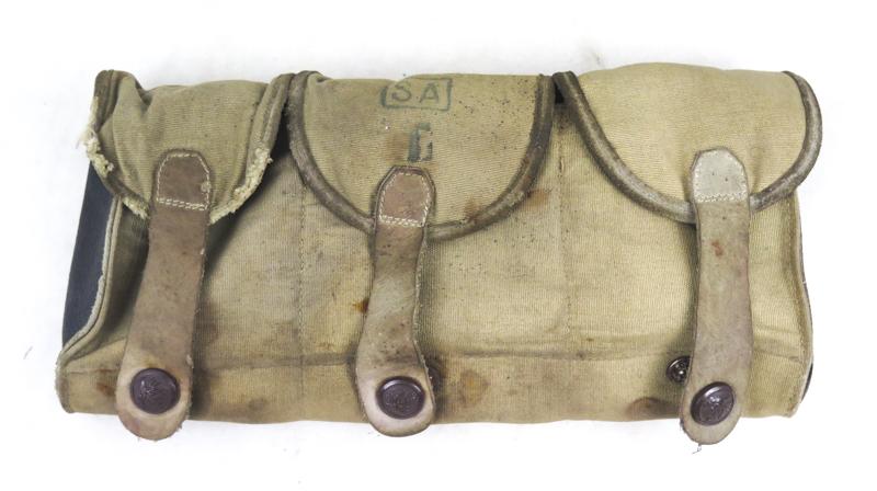 WW2 Finnish army ammo pouch - cloth variant