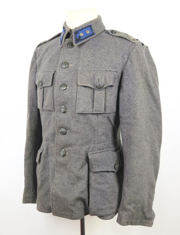 WW2 Finnish Pilot M36 field jacket - Named with documents