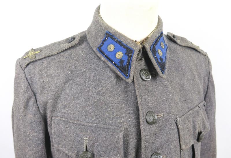 WW2 Finnish Pilot M36 field jacket - Named with documents
