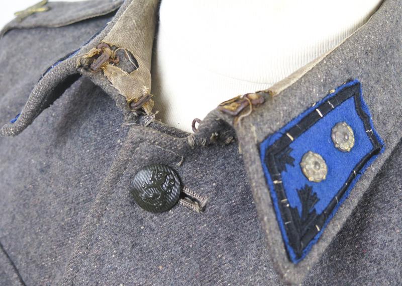 WW2 Finnish Pilot M36 field jacket - Named with documents
