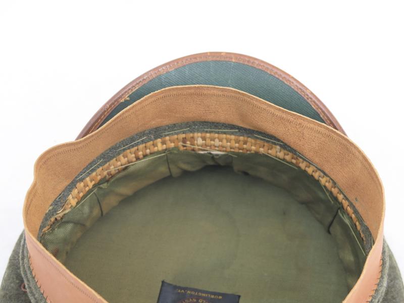 WW1 US army officers M1912 visor cap