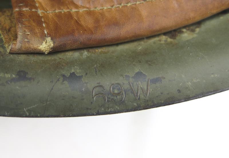 WW2 Finnish army M40 Wärtsilä steel helmet - 69W